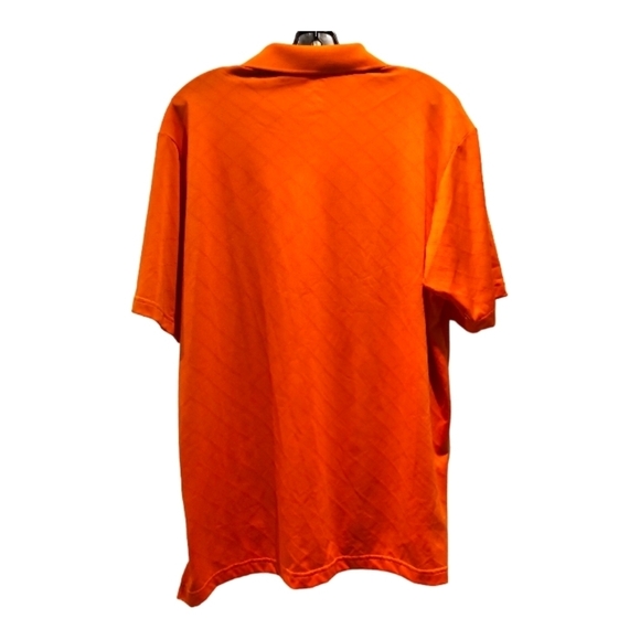 2/50🍒NWOT Adidas Climacool Golf Shirt Short Sleeves Collared Orange Cool & Dry - Picture 2 of 16